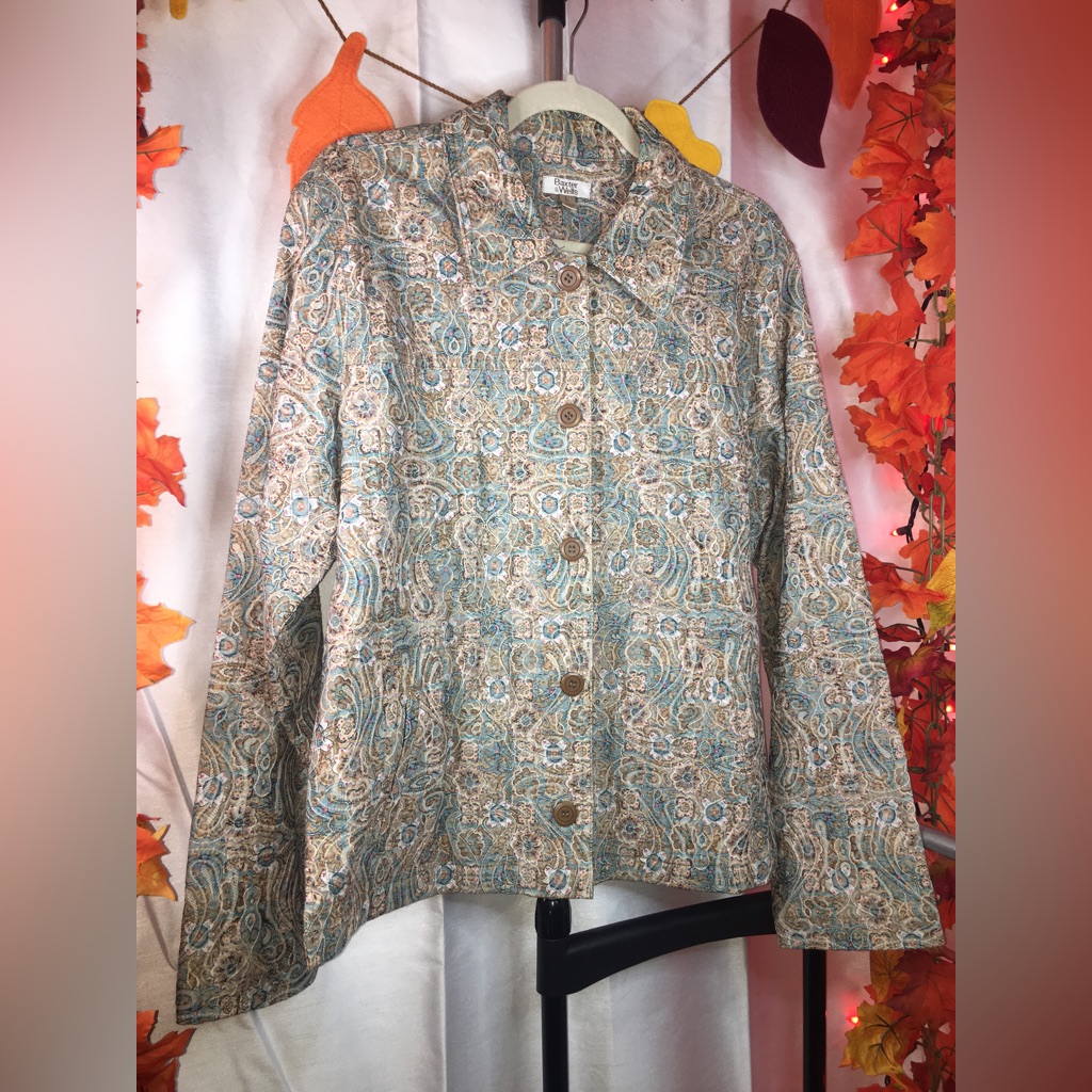 Baxter & Wells | Women’s Paisley Print Jacket Coat